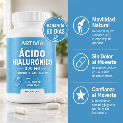 Artivía | Movilidad, comodidad y soporte articular en una sola cápsula.